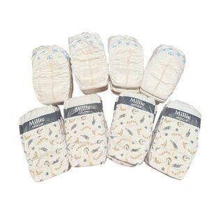 Millie Moon & Unbranded Size 4 Diapers-24 Diapers (24/Ea.)